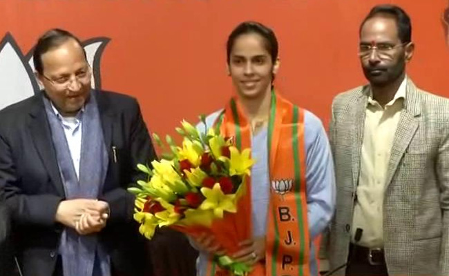Saina Nehwal, "Inspired By Narendra Sir", Joins BJP Ahead Of Delhi Polls