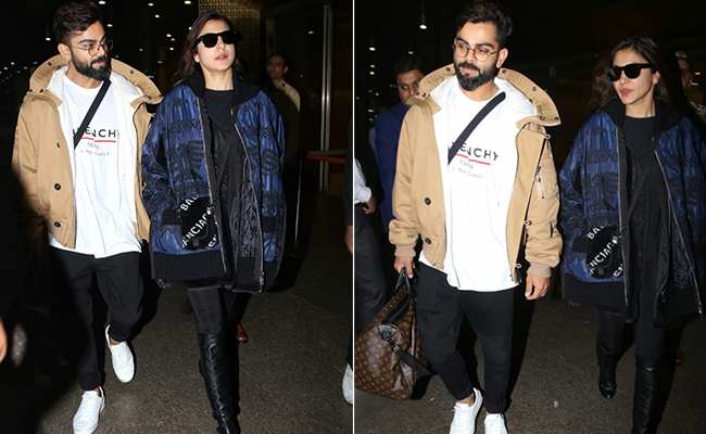 Anushka Sharma And Virat Kohli Set Couple Style Goals In Winter Fashion