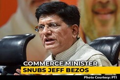 "Not Doing Favour To India": Piyush Goyal On Amazon's $1 Billion Commitment "Not Doing Favour To India": Piyush Goyal On Amazon's $1 Billion Commitment
