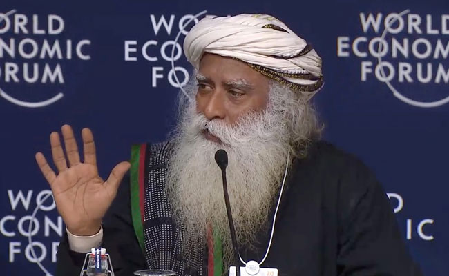 Sadhguru On Davos 2020 And A Campaign For 1 Trillion Trees