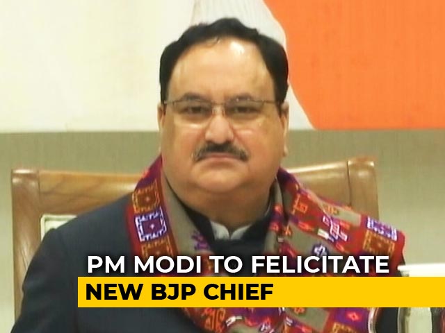 JP Nadda Set To Take Over From Amit Shah As New BJP Chief Today