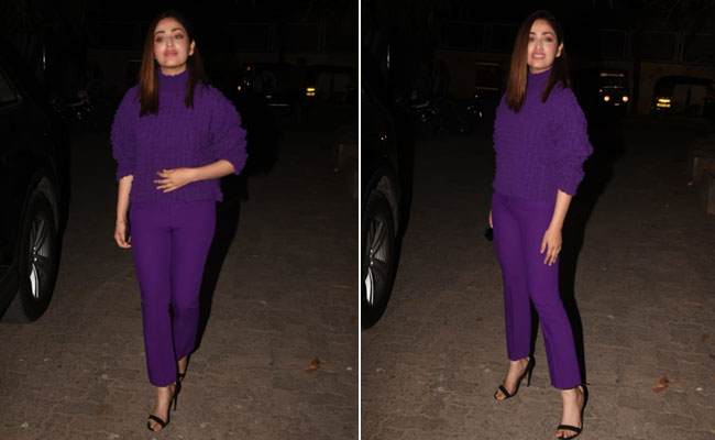 Yami Gautam Serves Up Monochrome Magic In Majestic Purple