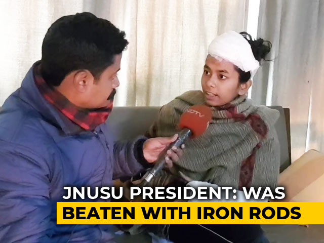 "Had Told Police Unknown People Gathering, But...": JNU Student Leader To NDTV