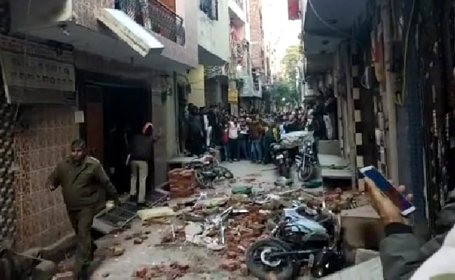 4 Children, Teacher Dead After Building Collapses In Delhi's Bhajanpura