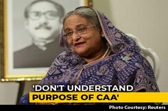 Sheikh Hasina Says Citizenship Law Unnecessary But India's Internal Matter Sheikh Hasina Says Citizenship Law Unnecessary But India's Internal Matter