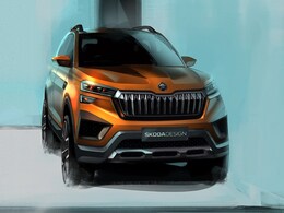 Auto Expo 2020: Skoda Vision IN Concept Exterior Sketches Revealed Auto Expo 2020: Skoda Vision IN Concept Exterior Sketches Revealed
