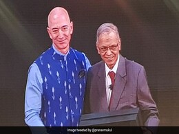 अमेजन CEO के साथ मीटिंग में लेट हुए इंफोसिस के संस्थापक नारायण मूर्ति, बोले - मैं देरी का आदी नहीं... अमेजन CEO के साथ मीटिंग में लेट हुए इंफोसिस के संस्थापक नारायण मूर्ति, बोले - मैं देरी का आदी नहीं...