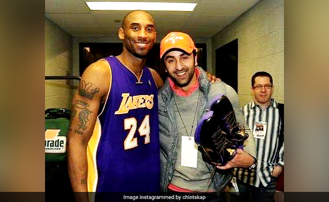 Rishi Kapoor Posts A Pic Of Son Ranbir With 'Legend' Kobe Bryant