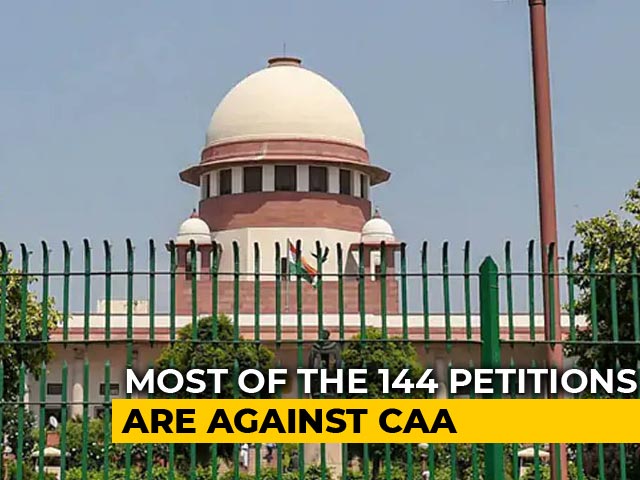 Over 140 Petitions On Citizenship Law To Be Heard By Supreme Court Today