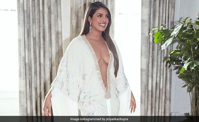 Priyanka Chopra Reveals How Her Grammys Dress Stayed In Place