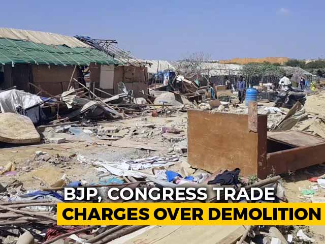 After Demolition, Bengaluru Slum Dwellers Try To Cope