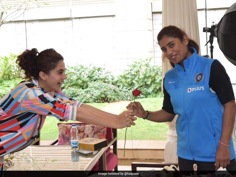 "Hit It Out Of The Park": Mithali Raj's Message To Taapsee Pannu After Biopic Poster Release