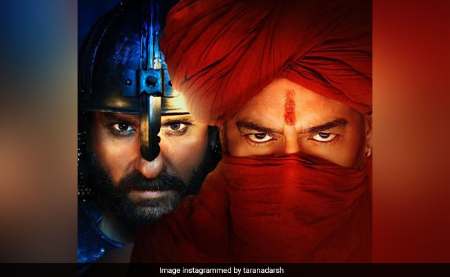 <I>Tanhaji: The Unsung Warrior</i> Box Office Collection Day 8: Ajay Devgn's Film Makes Rs 128.97 Crore With 'Strong Second Friday'