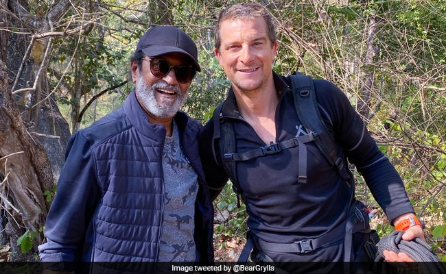 Schooled, Bear Grylls Redoes Tweet Calling Rajinikanth 'Bollywood Superstar'