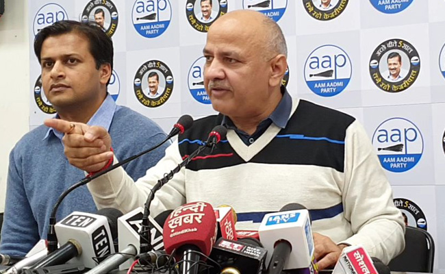 BJP's 7 MPs Have Not Done Anything For Delhi: Manish Sisodia