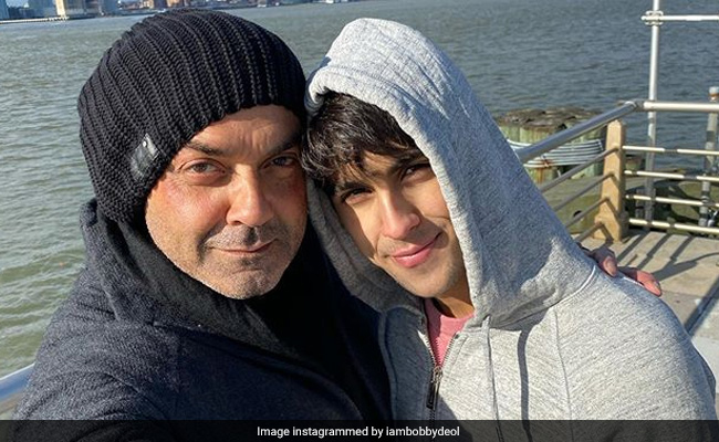 Bobby Deol, Celebrating Birthday In New York, Posts Pic With Son Aryaman