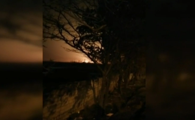 On Camera, Ukraine Plane Turns Into Fireball Before Crashing In Iran