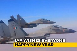 "A Very Happy New Year," Tweets Air Force With A Video "A Very Happy New Year," Tweets Air Force With A Video