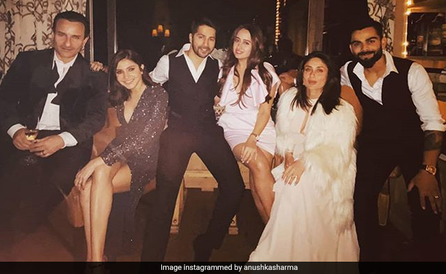 Kareena Kapoor And Saif Ali Khan Enjoy New Year's Eve With Anushka Sharma-Virat Kohli And Varun Dhawan-Natasha Dalal. See Pics