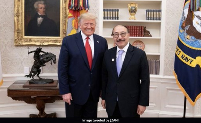 Outgoing Indian Envoy, "Captain Of India-US Relationship", Meets Trump