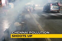 Severe Pollution Hits Chennai After Bogi Festival Severe Pollution Hits Chennai After Bogi Festival