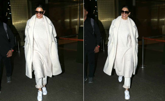 Deepika Padukone Shows Winter Who's Boss In Pristine White