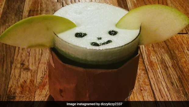 Disneyland's 'Baby Yoda' Cocktail Is All About Blueberries, Lime And Cuteness