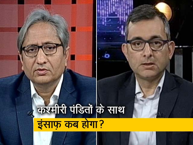 रवीश कुमार का प्राइम टाइम : 'शिकारा' आपसे कश्मीरी पंडितों पर बात करना चाहती है