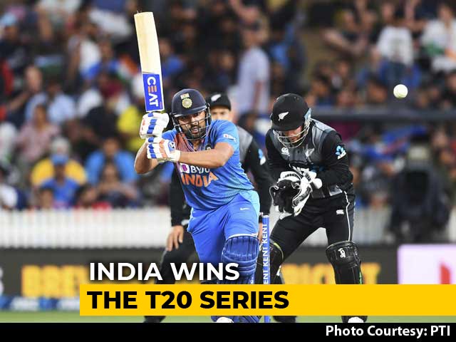 Rohit Sharma's Super Over Heroics Hand India 1st T20I Series Win In New Zealand