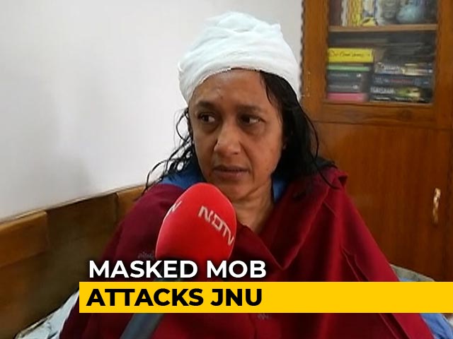 'Scared To Go Back To JNU For The First Time': Professor Hurt In Attack