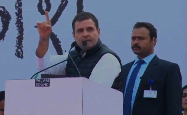 Rahul Gandhi's Jaipur Rally A Flop Show, Full Of Humor: BJP