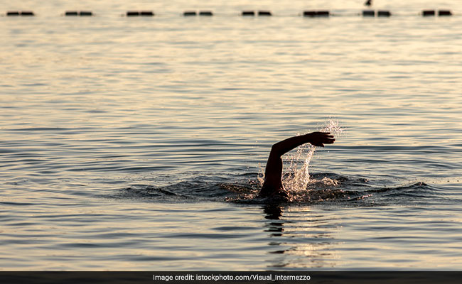 66-Year-Old Karnataka Man Sets Record For Swimming With Tied Hands, Legs