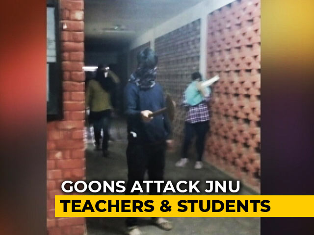Some Masked JNU Attackers Identified, Say Cops, No Arrests Yet