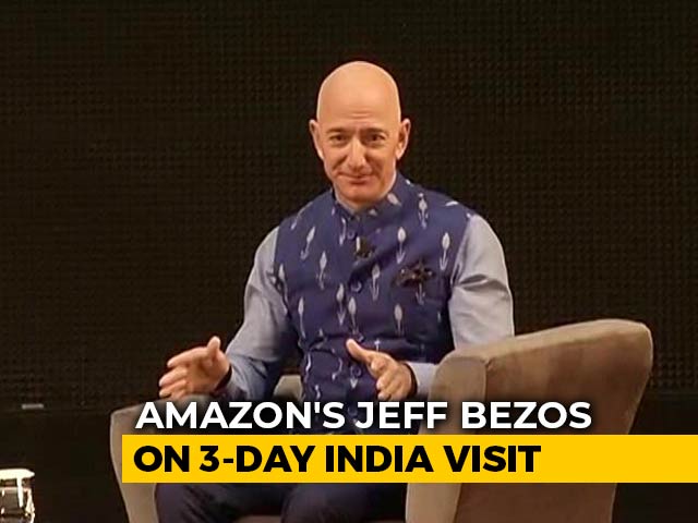 What Jeff Bezos Predicted About India At Delhi Event