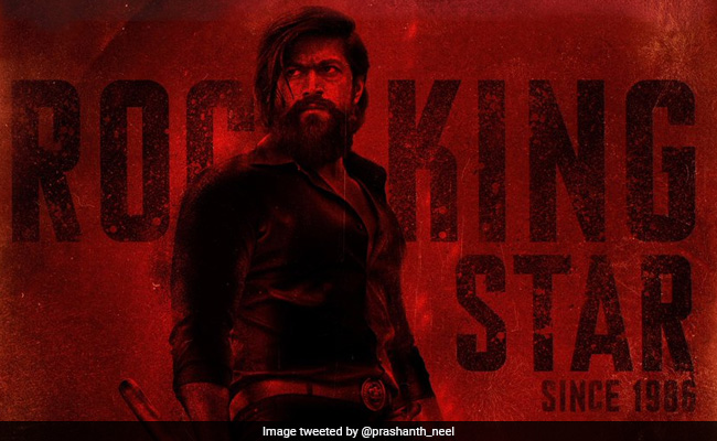 Yash On A Brand New Poster Of <I>KGF: Chapter 2</I>. Best Birthday Treat Ever