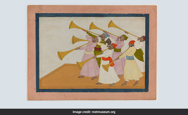 British Museum Acquires Rare Indian Painting "Trumpeters" For $576K