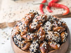 Caramelized Sesame Smoked Almonds