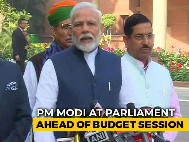 "Hope For Detailed Discussion On Economy In Budget Session": PM