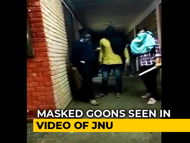Masked Mob Terrorises JNU Campus, 24 Students And Teachers Injured