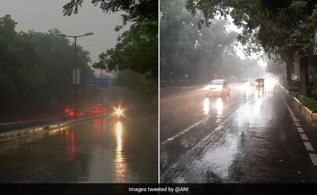 दिल्ली-NCR में हुई बारिश, कई जगह पर ट्रैफिक जाम की स्थिति