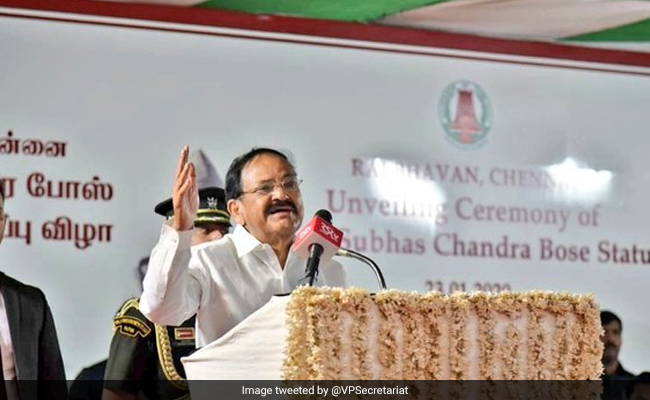 'Time To Revisit Our History Textbooks': Vice President M. Venkaiah Naidu