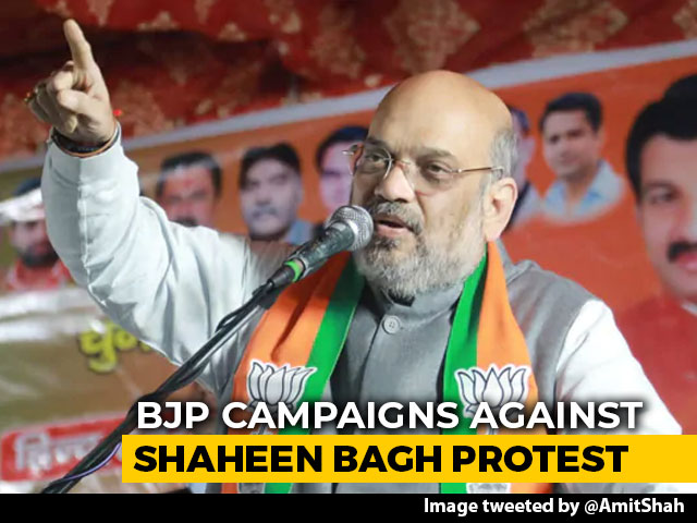 BJP's New Plan To Turn Shaheen Bagh Protest Into Delhi Poll Weapon