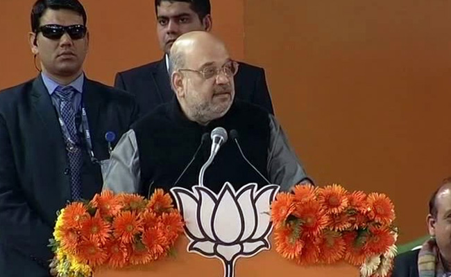Arvind Kejriwal Protecting "<i>Tukde-Tukde</i> Gang", Says Amit Shah Ahead Of Delhi Polls