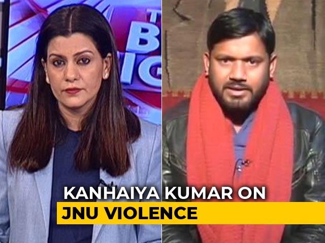 "Cops Speaking Like ABVP": Kanhaiya Kumar On JNU Attack