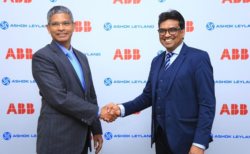 Ashok Leyland And ABB Power Sign MoU to Develop Electric Buses For India