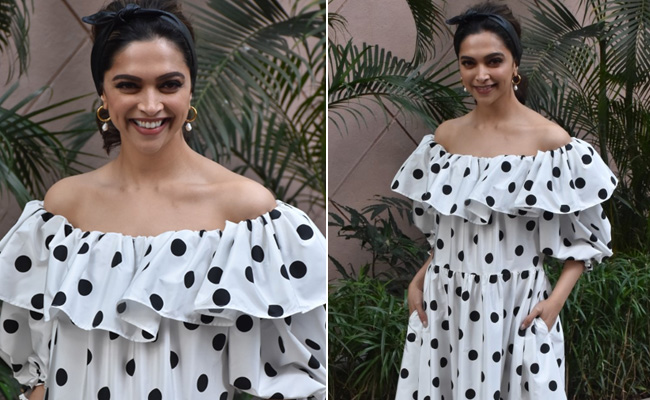 Deepika Padukone Takes Us Back In Time In Chic Polka Dots