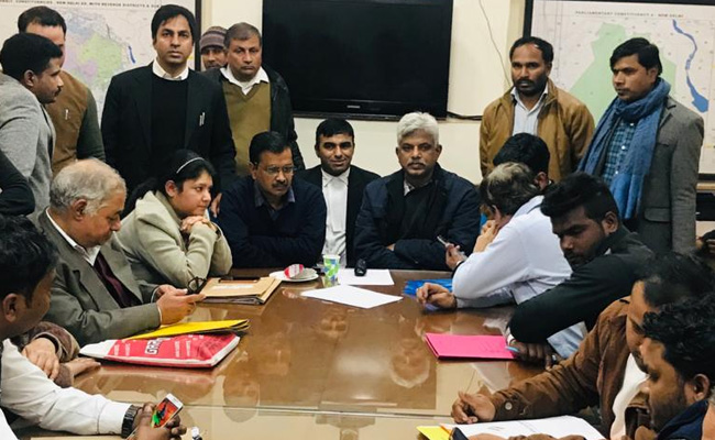 After Waiting Over 6 Hours, Arvind Kejriwal Files Nomination For Delhi Polls