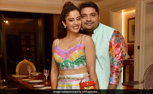 Inside Actress Nehha Pendse And Shardul Singh Bayas' <I>Sangeet</i>