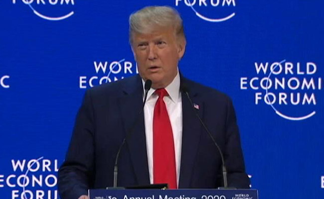 US President Donald Trump Calls Impeachment Trial "Disgraceful, Hoax"