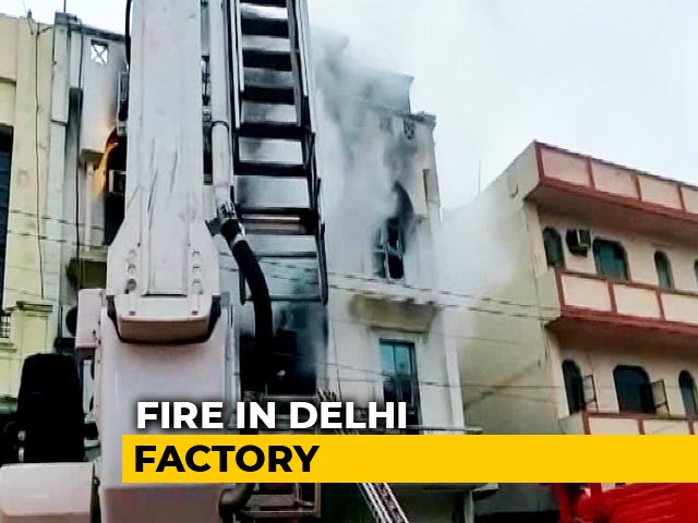 One Dead In Fire At Paper Factory In East Delhi, 32 Engines At Spot